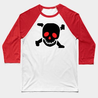 Death skeleton T-shirt Baseball T-Shirt